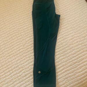 Lululemon Forest Green Leggings